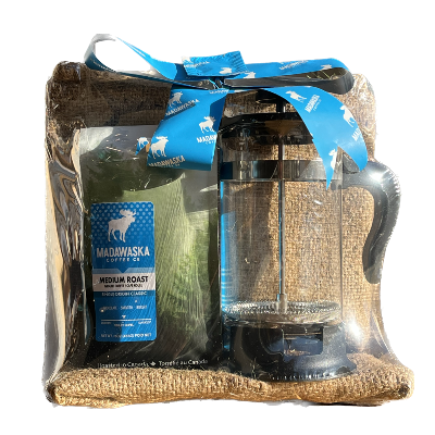 Coffee Press Gift Basket